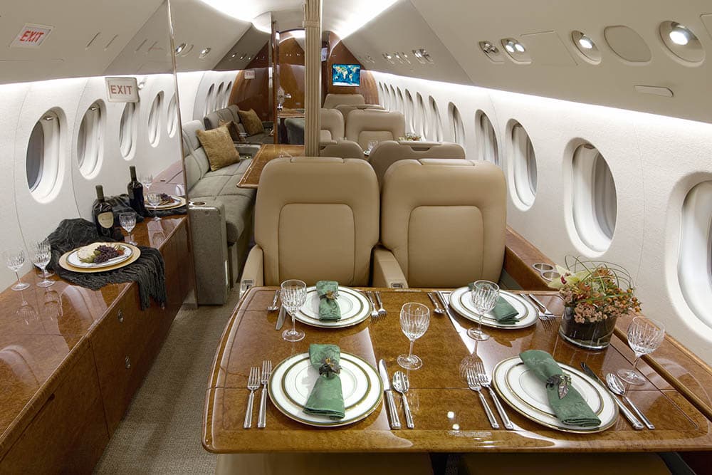 Falcon 900B N780SP