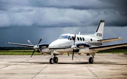 Beechcraft King Air C90 N790A