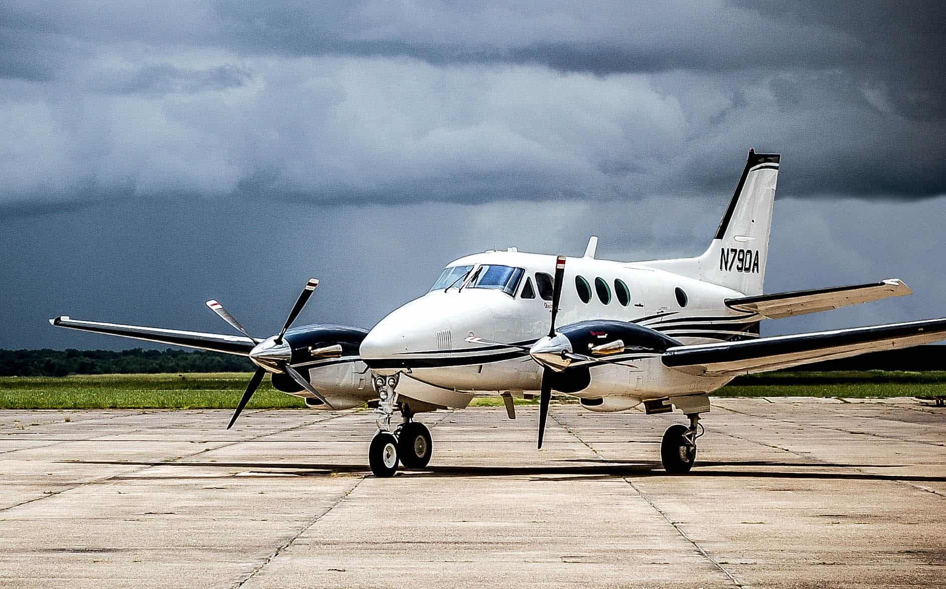 Beechcraft King Air C90 N790A