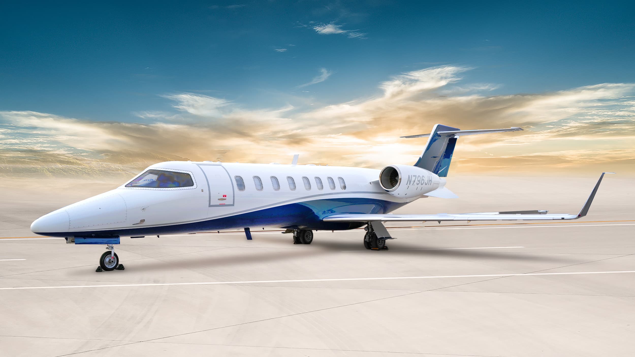 Learjet 45XR N796JH
