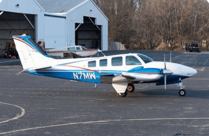 Beechcraft 58 Baron N7MW