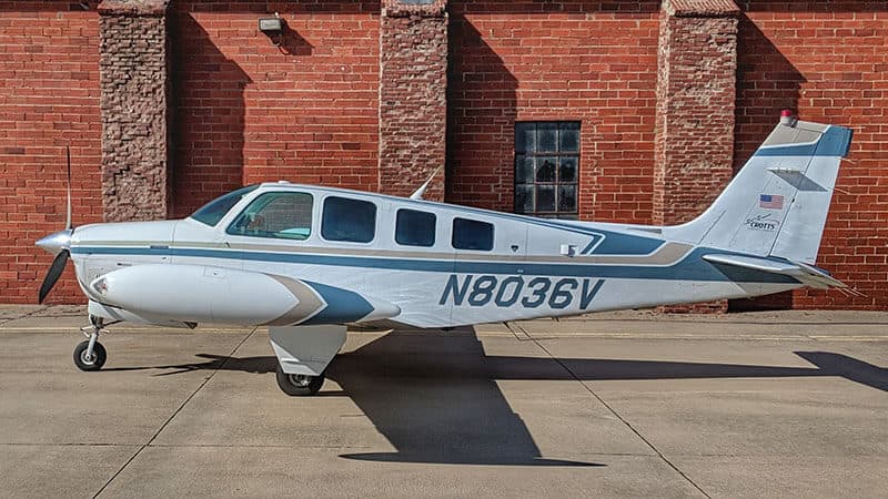 Beechcraft A36 Bonanza N8036V