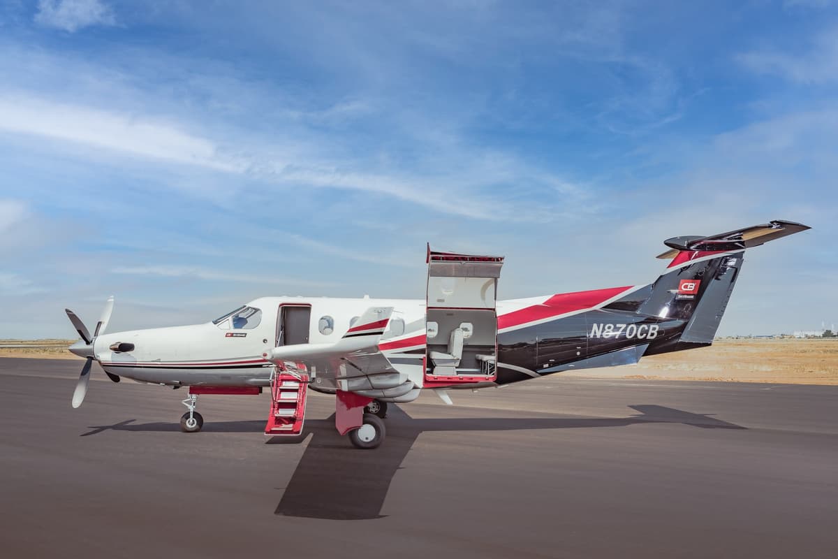 Pilatus PC-12/45 N870CB