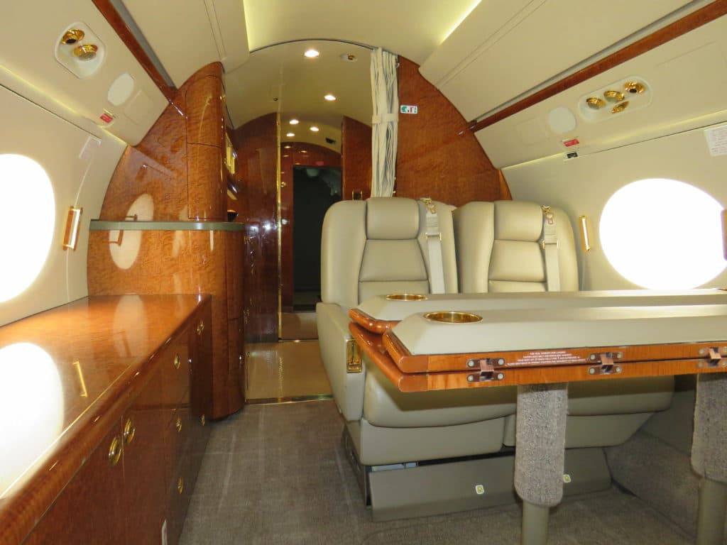 Gulfstream G550 N889MS
