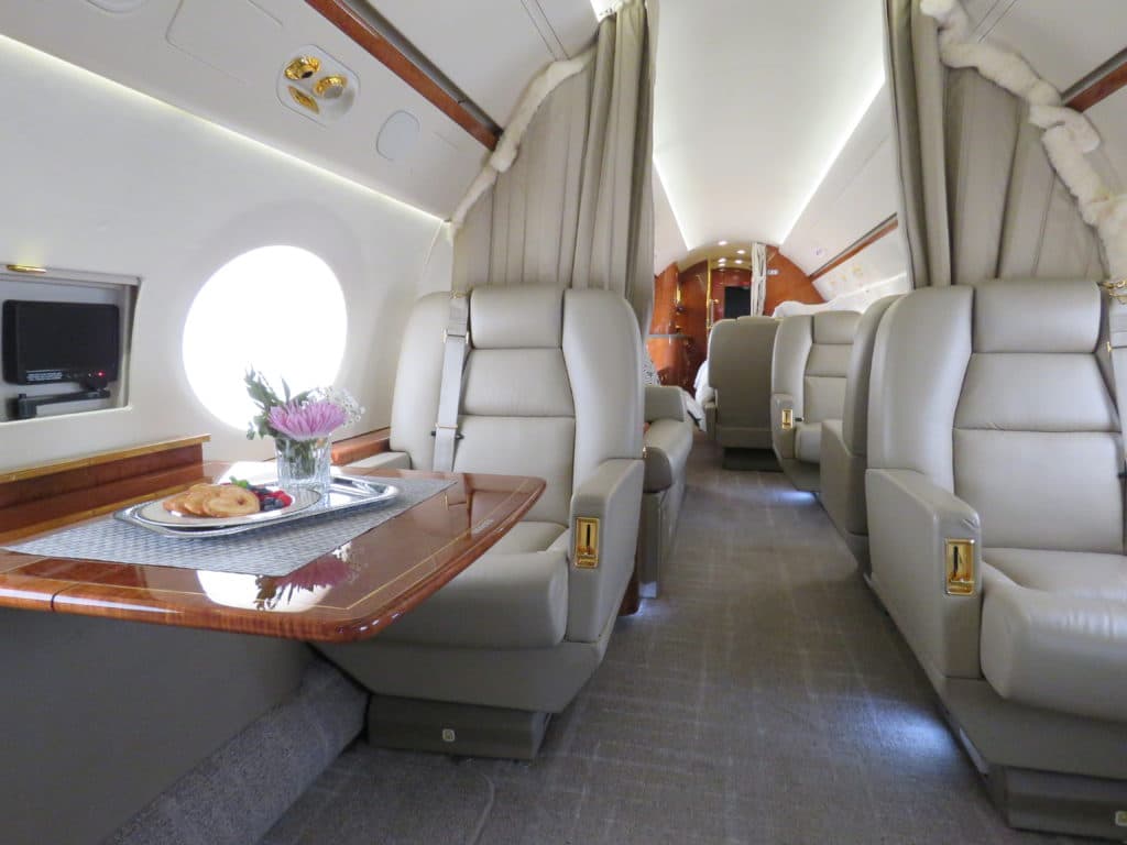 Gulfstream G550 N889MS