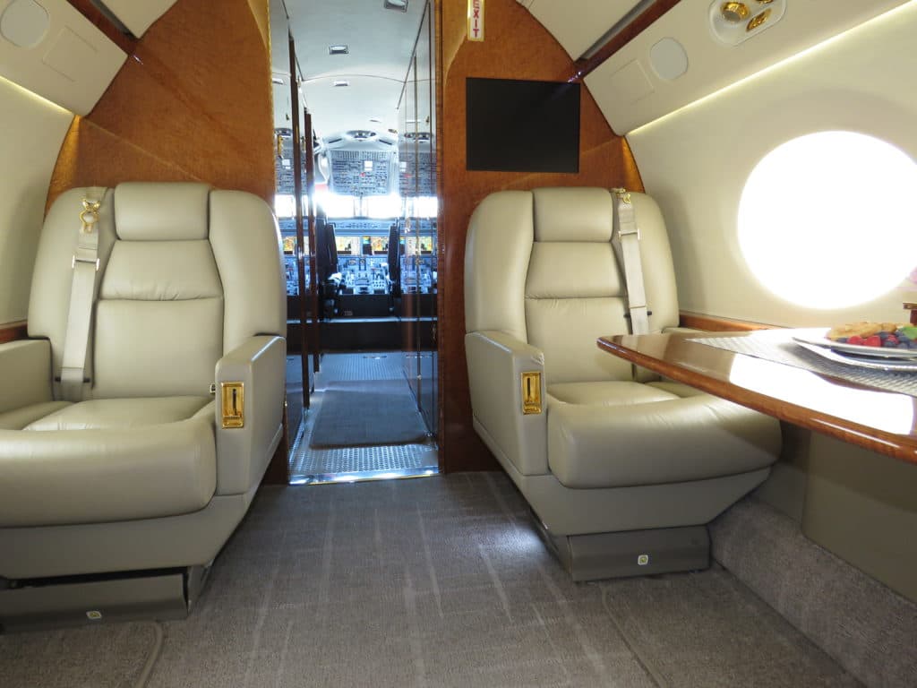 Gulfstream G550 N889MS