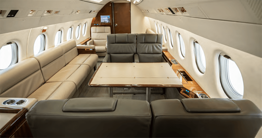 Falcon 900B N910JW