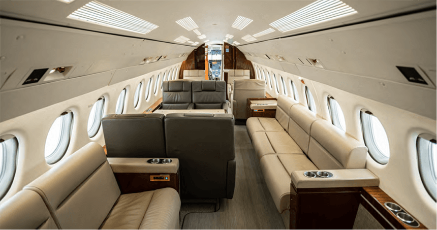 Falcon 900B N910JW