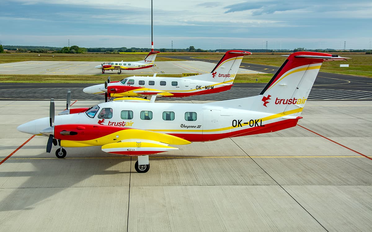Piper PA-42-720 Cheyenne III OK-MPM