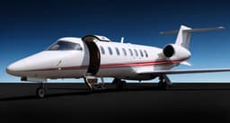 Learjet 45 ZS-CVU
