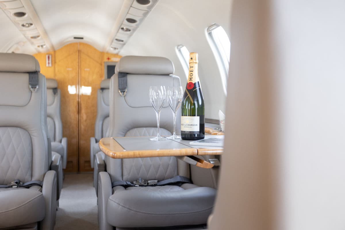 Learjet 45 OO-DOC