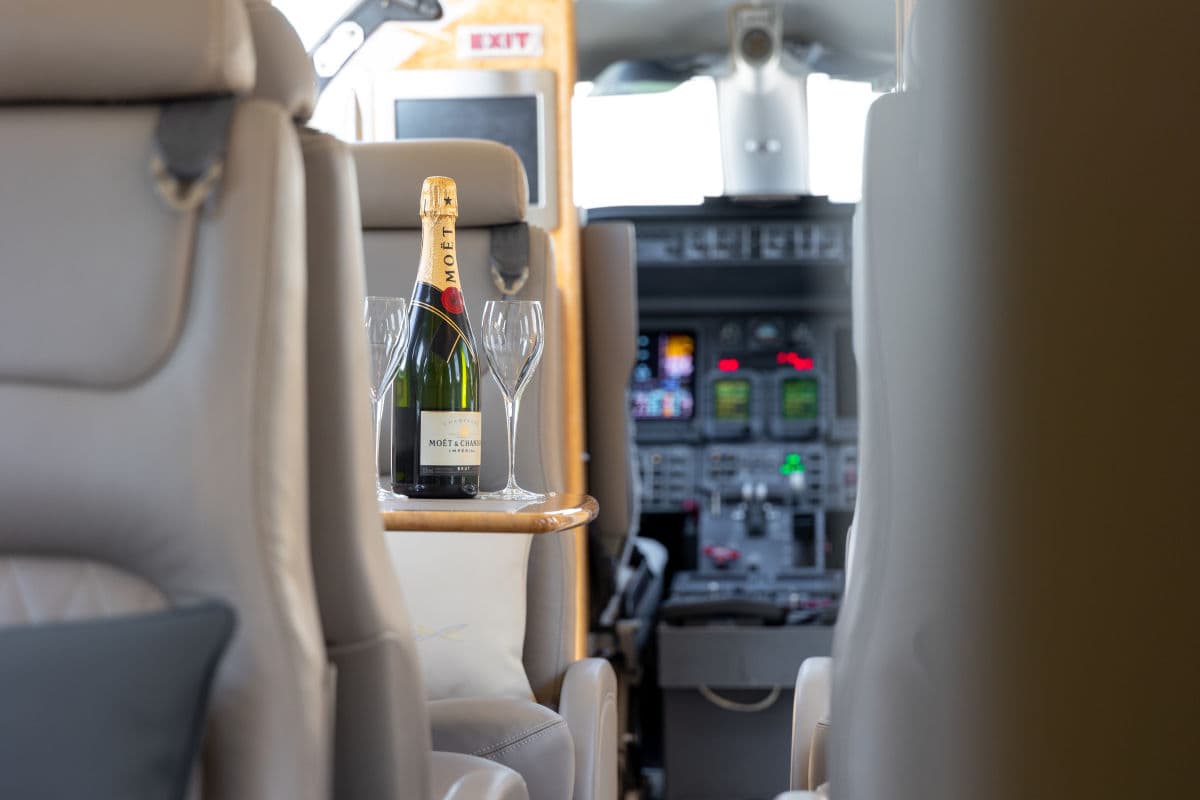 Learjet 45 OO-DOC