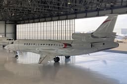 Falcon 8X OO-ELK