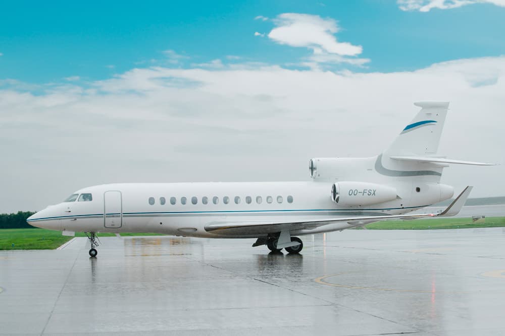 Falcon 7X OO-FSX