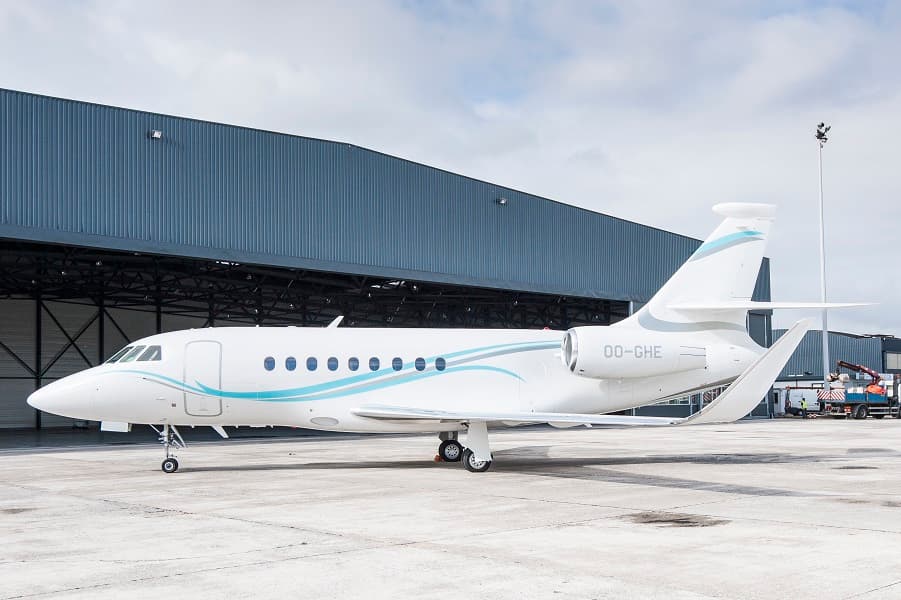 Falcon 2000LX OO-GHE