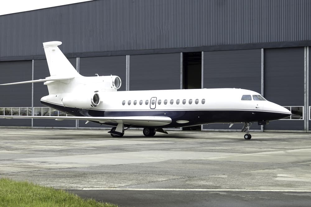 Falcon 7X OO-LAH