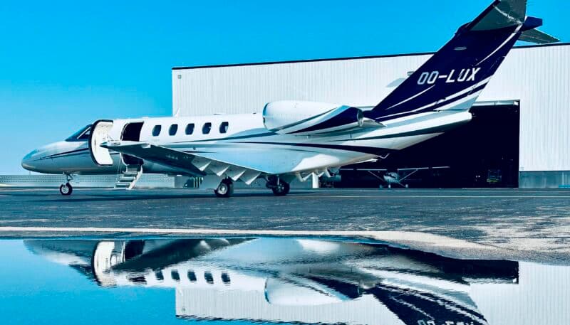 Cessna Citation CJ4 OO-LUX
