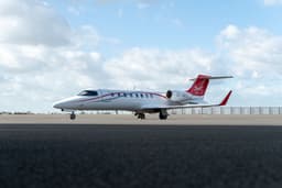 Learjet 45 OO-MED