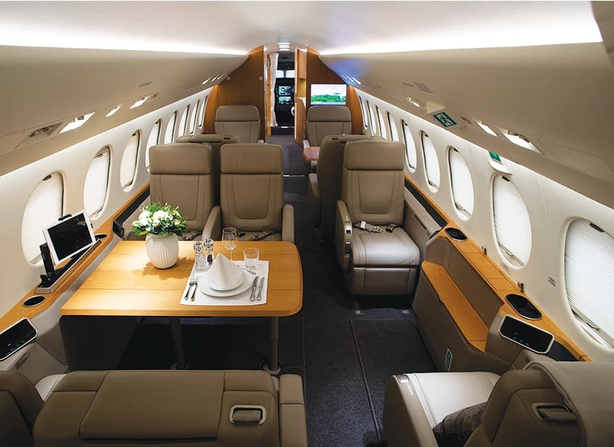 Falcon 8X OY-RAD
