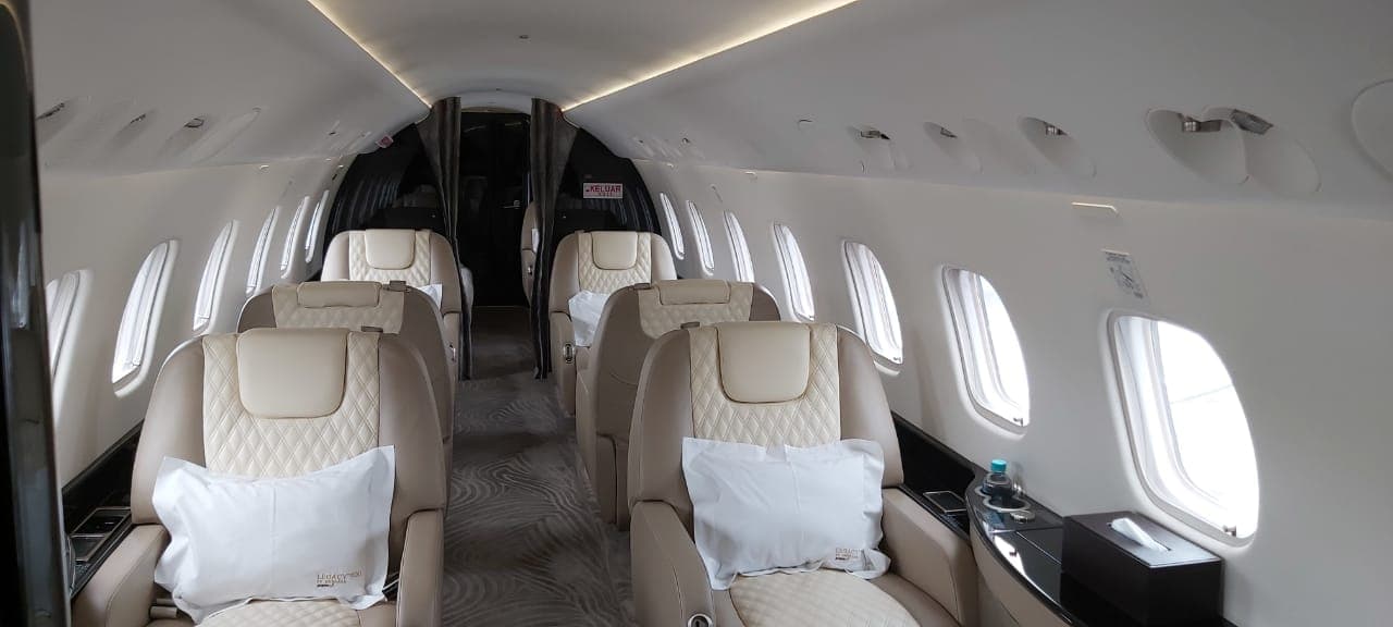 Embraer Legacy 650 PK-RJP