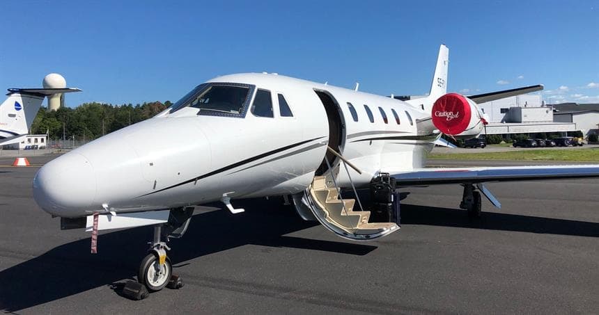 Cessna Citation Excel SE-RIV