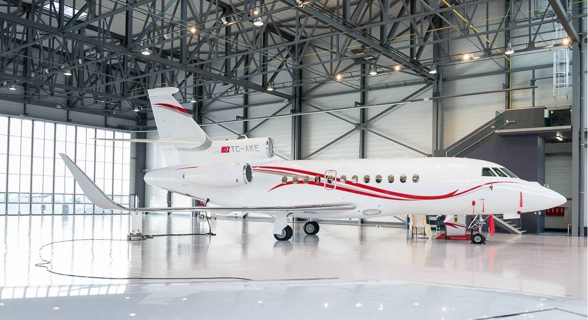 Falcon 900LX TC-AKE