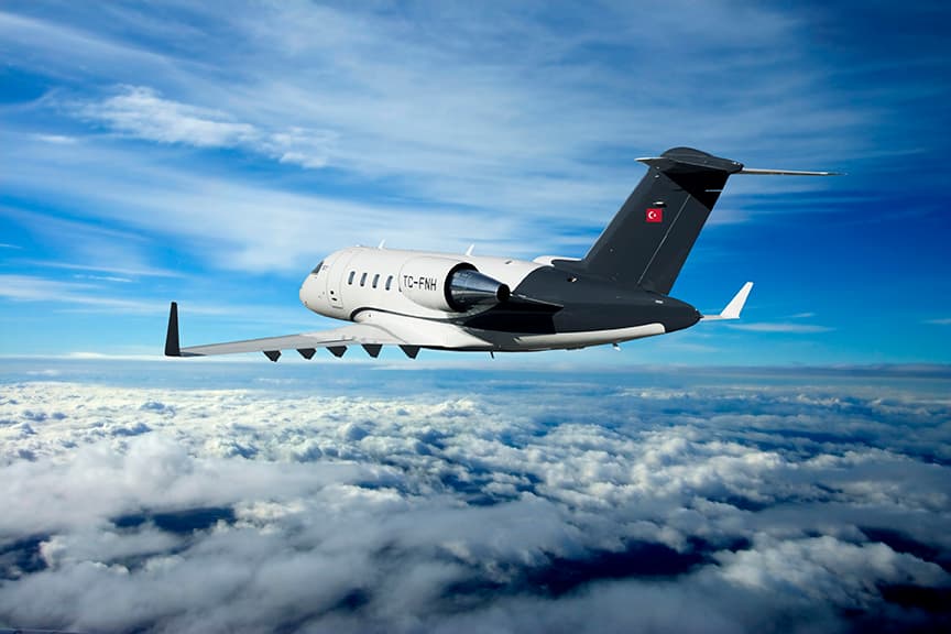 Challenger 604 TC-FNH