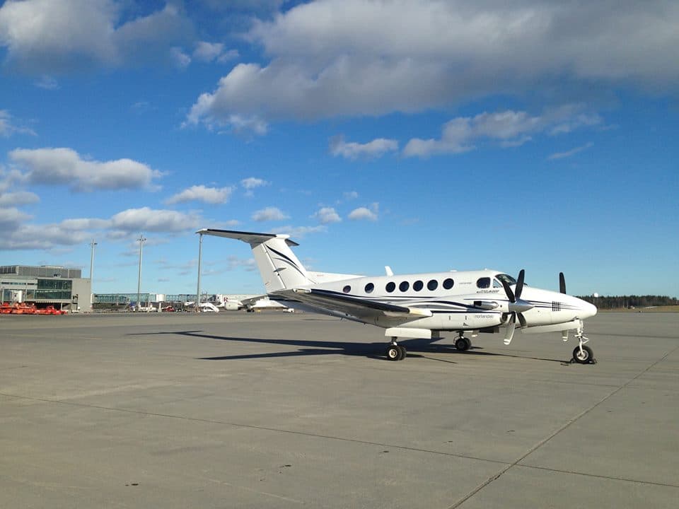 Beechcraft King Air 200 TF-NLB
