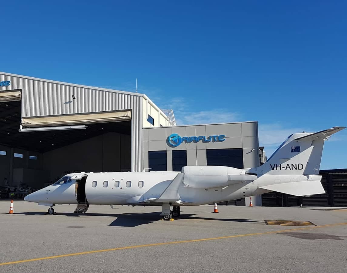 Learjet 60 VH-AND