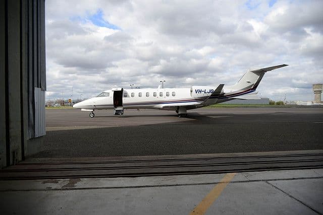 Learjet 35A VH-LJQ
