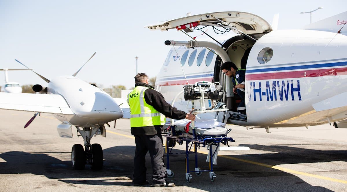 Beechcraft King Air 200 VH-MWH