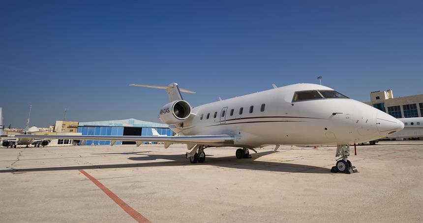 Challenger 604 VP-CAS