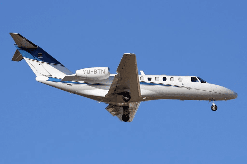 Cessna Citation CJ3 YU-BTN