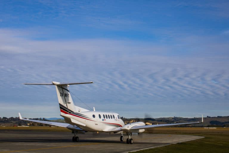 Beechcraft King Air 200 ZK-MFT