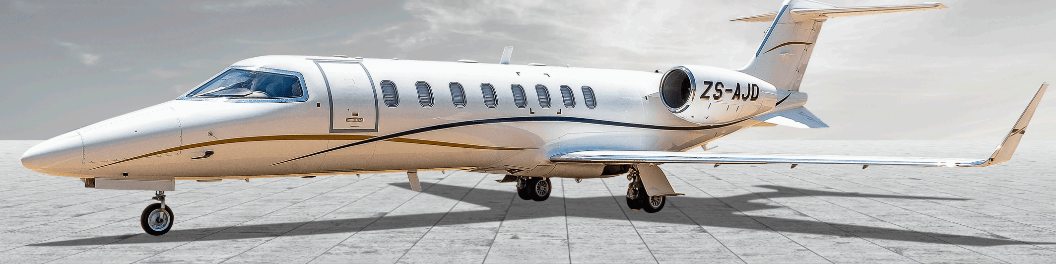 Learjet 45XR ZS-AJD