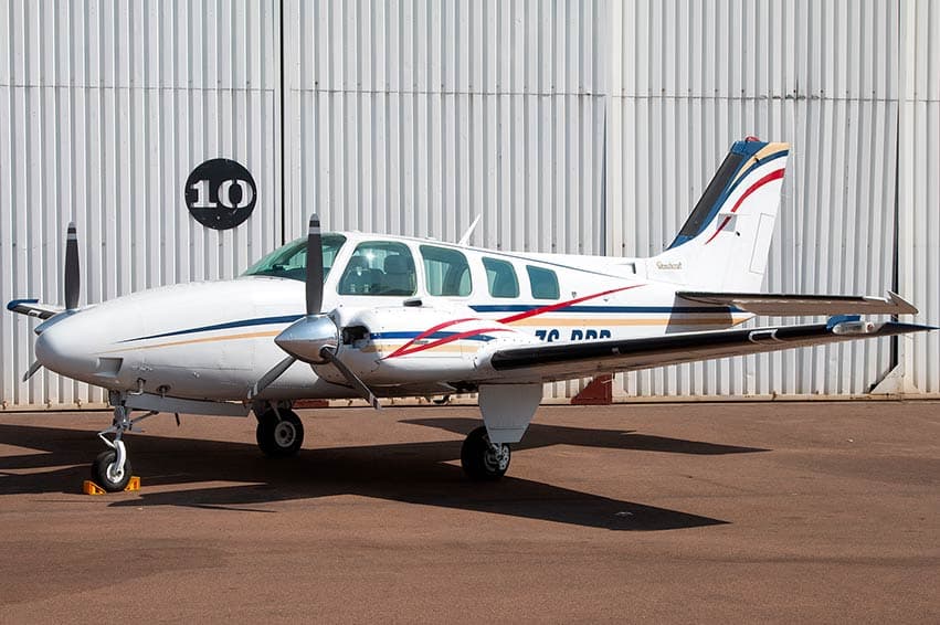 Beechcraft 58 Baron ZS-BPD