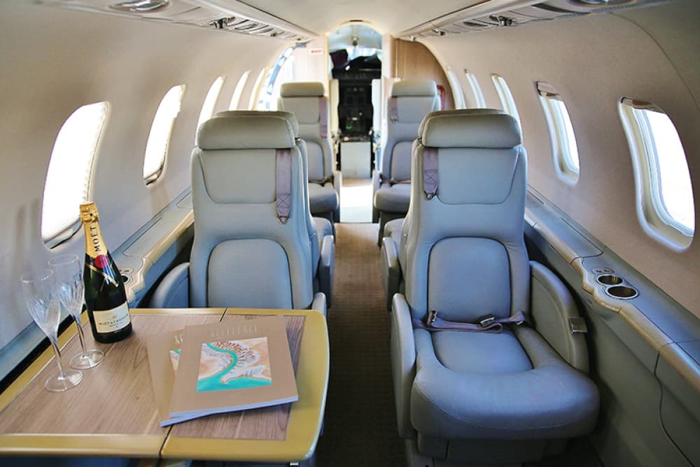 Learjet 45 ZS-DCA
