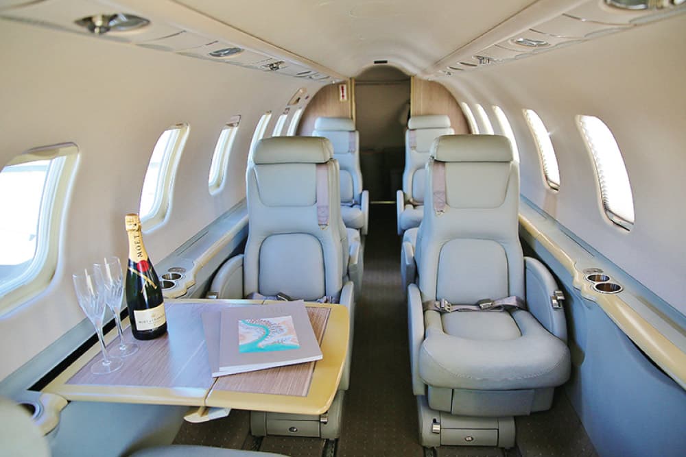 Learjet 45 ZS-DCA