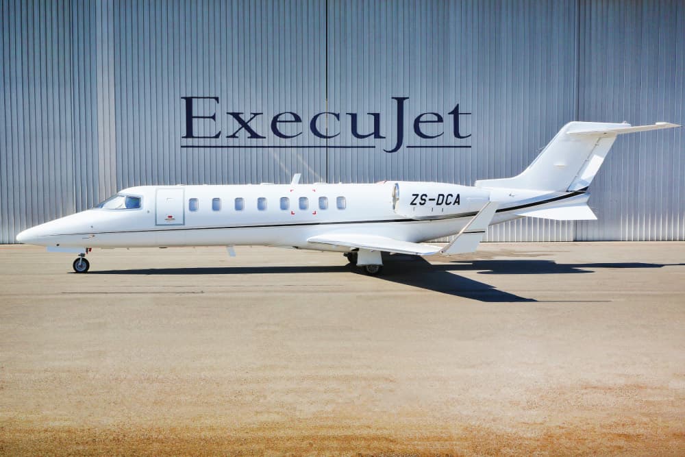 Learjet 45 ZS-DCA