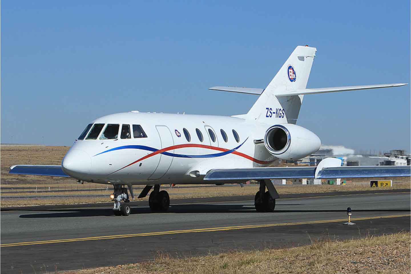 Falcon 20F ZS-KGS