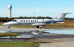 Learjet 45 ZS-LRJ
