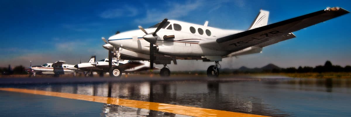 Beechcraft King Air C90A ZS-LZR
