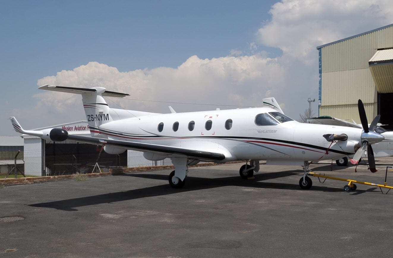 Pilatus PC-12/45 ZS-NYM