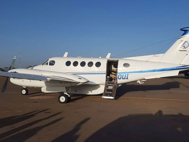 Beechcraft King Air 200 ZS-OUI