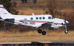 Beechcraft King Air C90 ZS-SGO