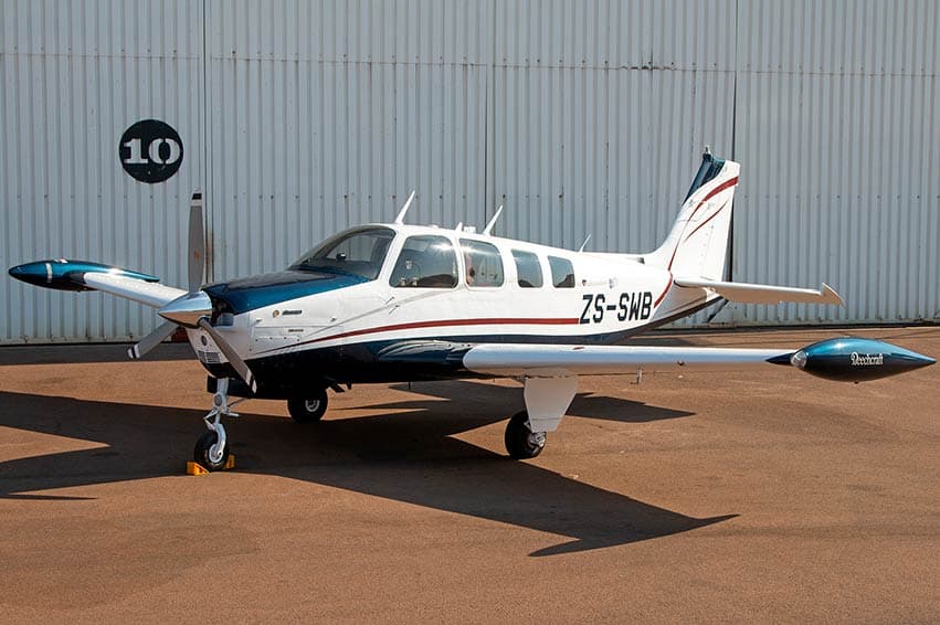 Beechcraft A36 Bonanza ZS-SWB