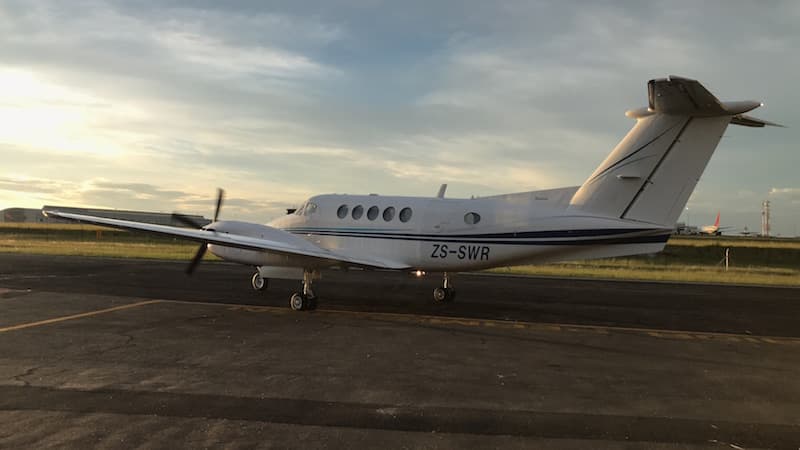 Beechcraft King Air 200 ZS-SWR