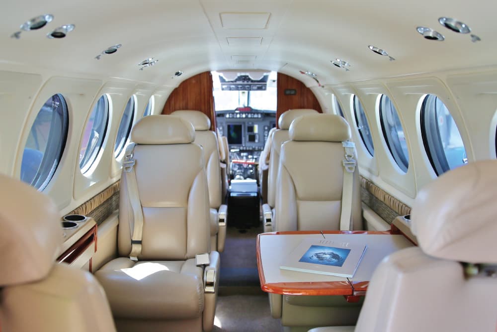 Beechcraft King Air B200 ZS-TWP