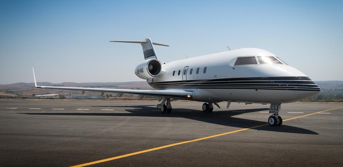 Challenger 600 ZS-YAG