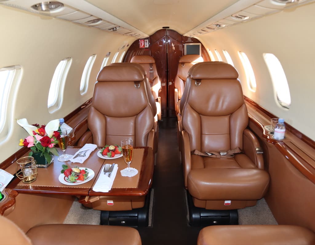 Learjet 45 CN-TME